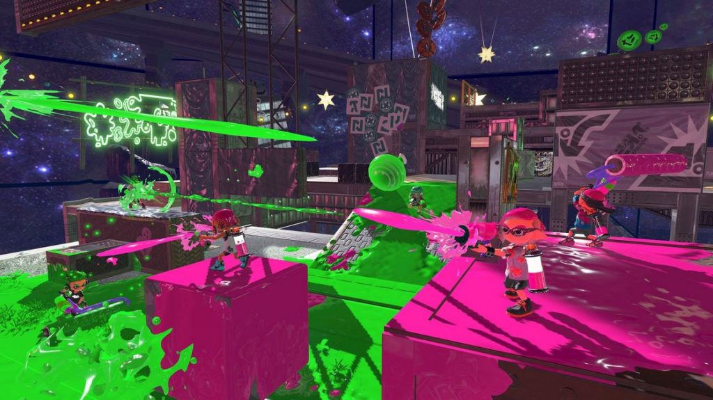 Splatoon 2 Mystery Zone stage