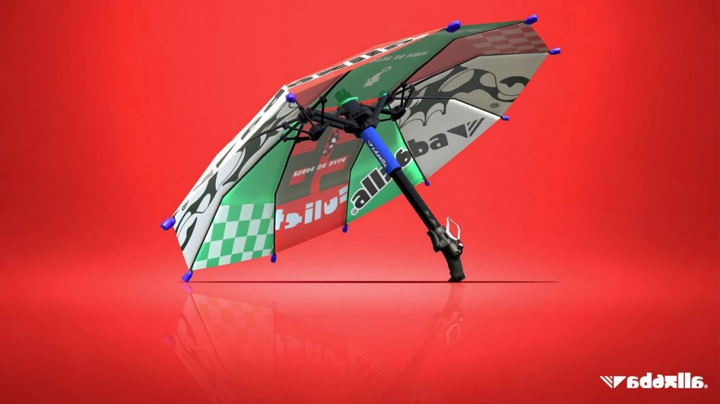 Splat Brella render