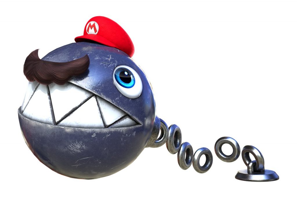 Super Mario Odyssey enemy highlight – Chain Chomp 「ワンワン」