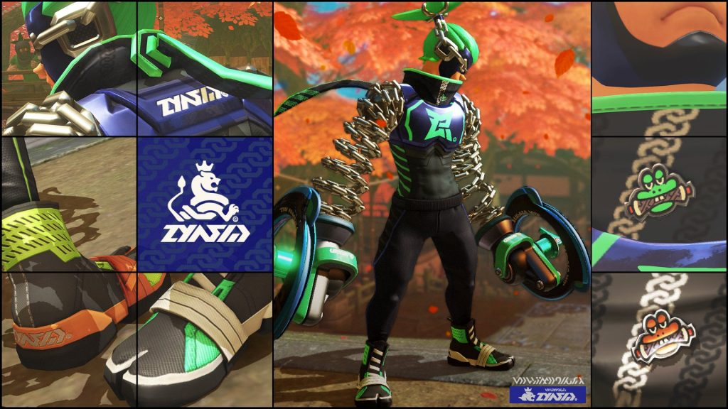 Ninjara fashion bursts from the shadows in new ARMS Fashion Check