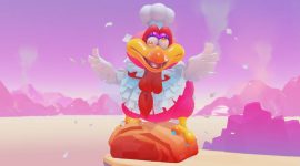 Super Mario Odyssey Bird Chef Debuts and Wants To Marry Bowser