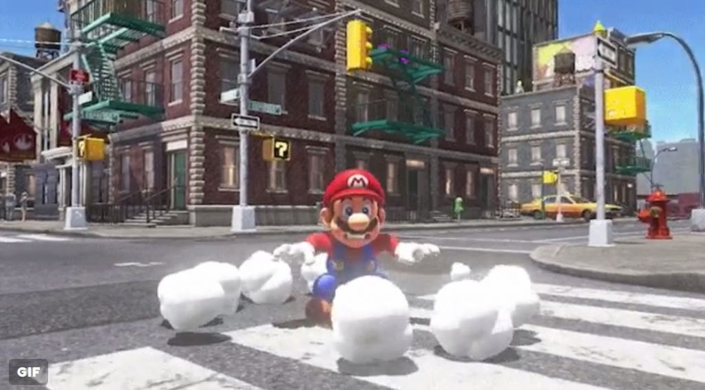 Super Mario Odyssey damage system lets you dive off buildings safely