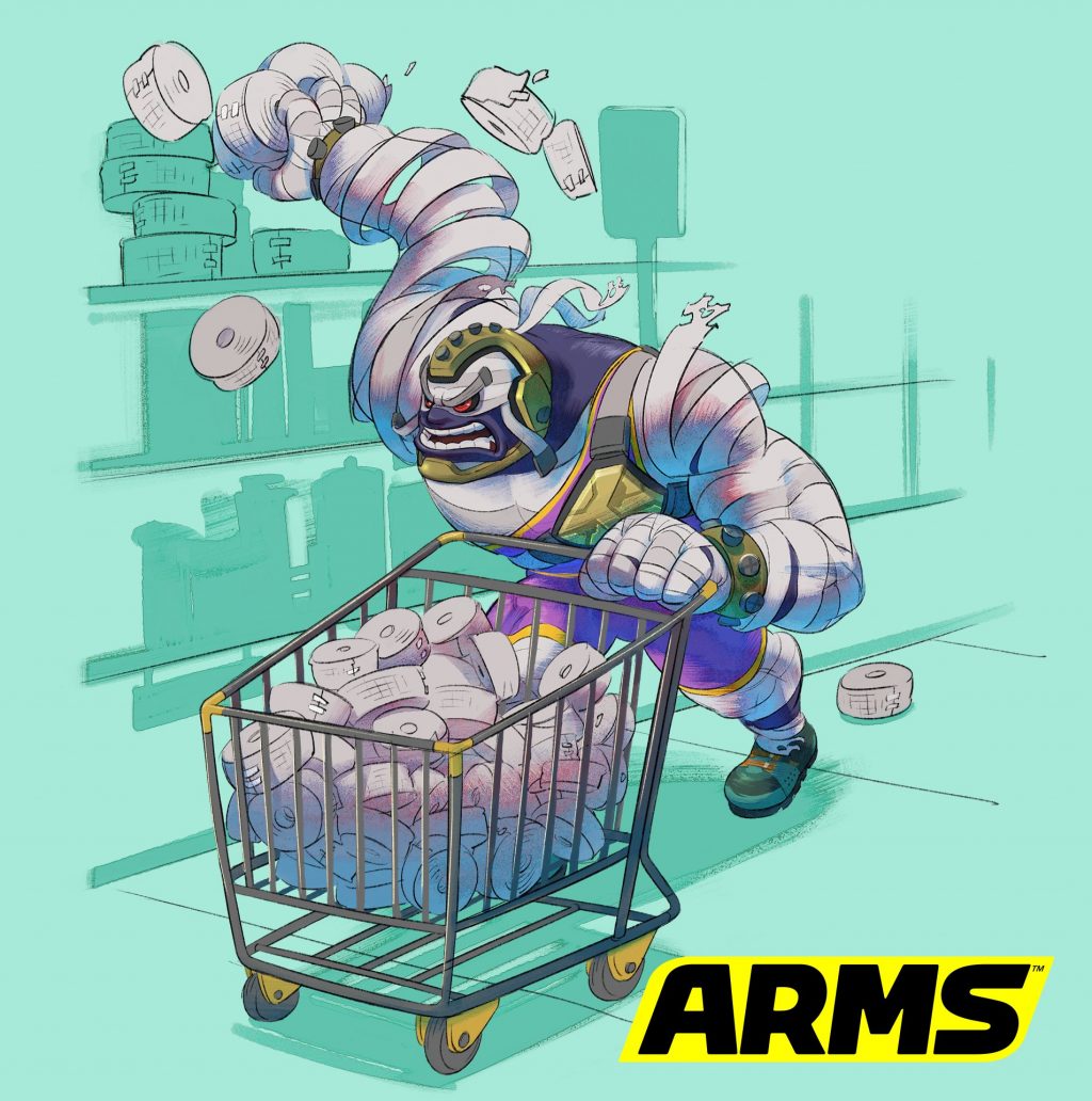 ARMS Master Mummy Artwork breathes life into ARMS Twitter account