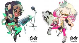 Official Splatoon 2 Pearl and Marina Artwork Released For Splatfest