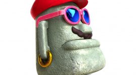 Sunglasses wearing statue in Super Mario Odyssey is named Miruzou
