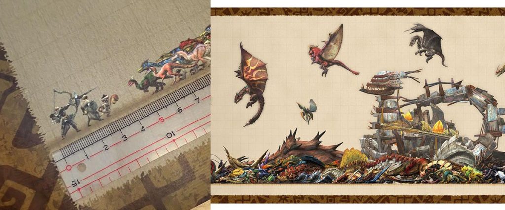 This Monster Hunter Wall Scroll Is Insane and Covers Monster Hunter XX