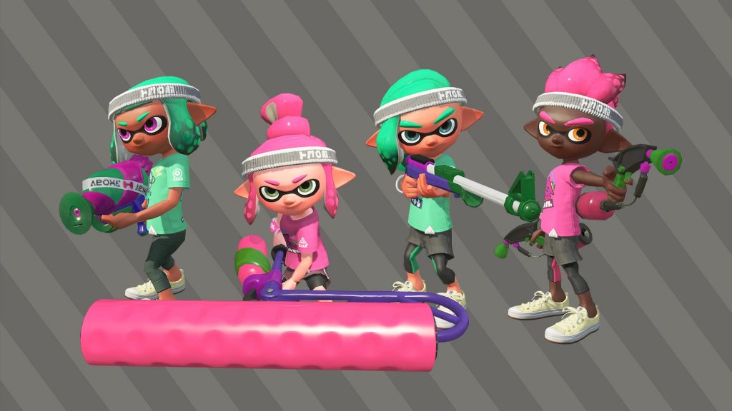 Four Splatoon 2 Weapons Available for the First Global Splatfest Tomorrow