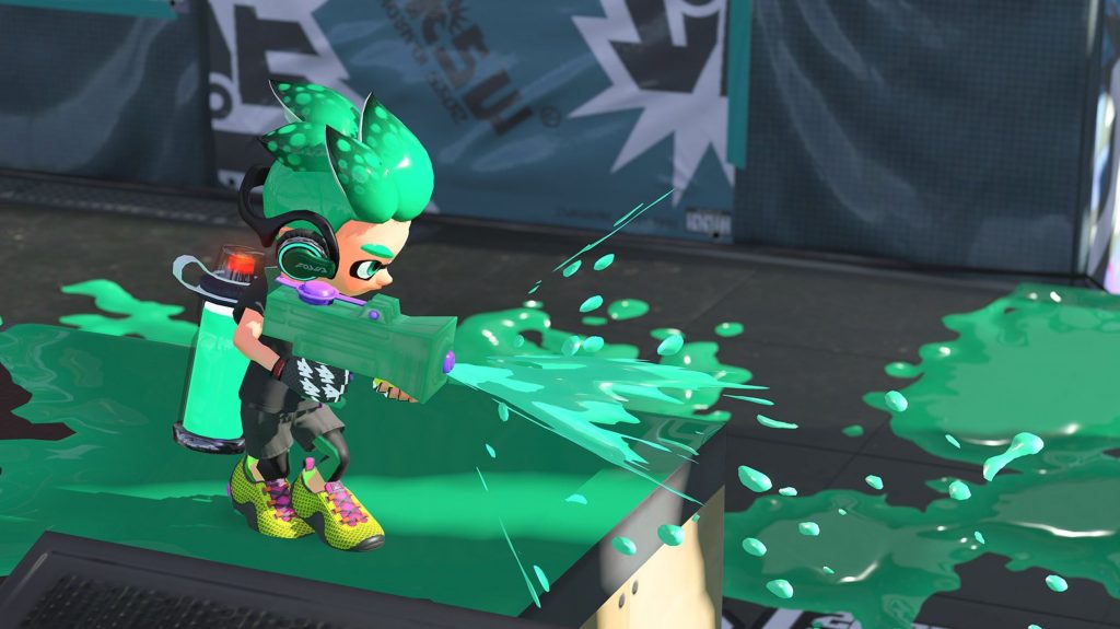 Splattershot Jr. returns as the Splatoon 2 starting weapon