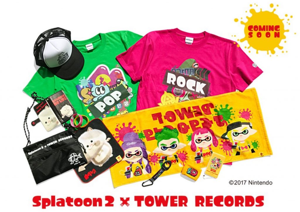Splatoon 2 Tower Records Event Kicks Off With Release Of Wet Floor CD