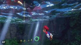 Super Mario Odyssey swimming mechanics revealed in underwater clip